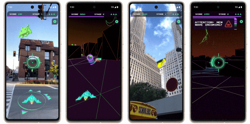 Google and Space Invaders launch an immersive AR game