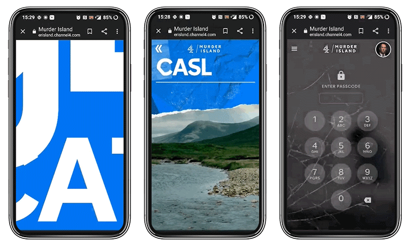 Channel 4 Murder Island Mobile Games