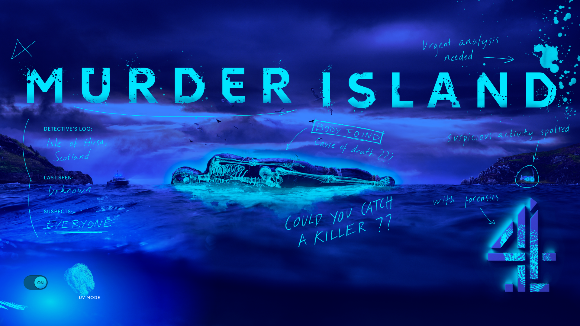 Channel 4 Murder Island Mobile Games