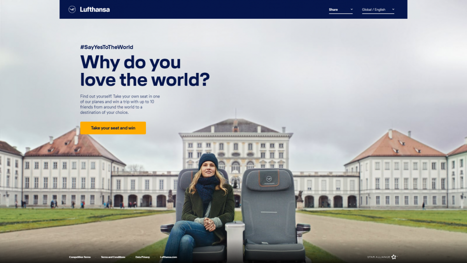 Lufthansa #SayYesToTheWorld 2