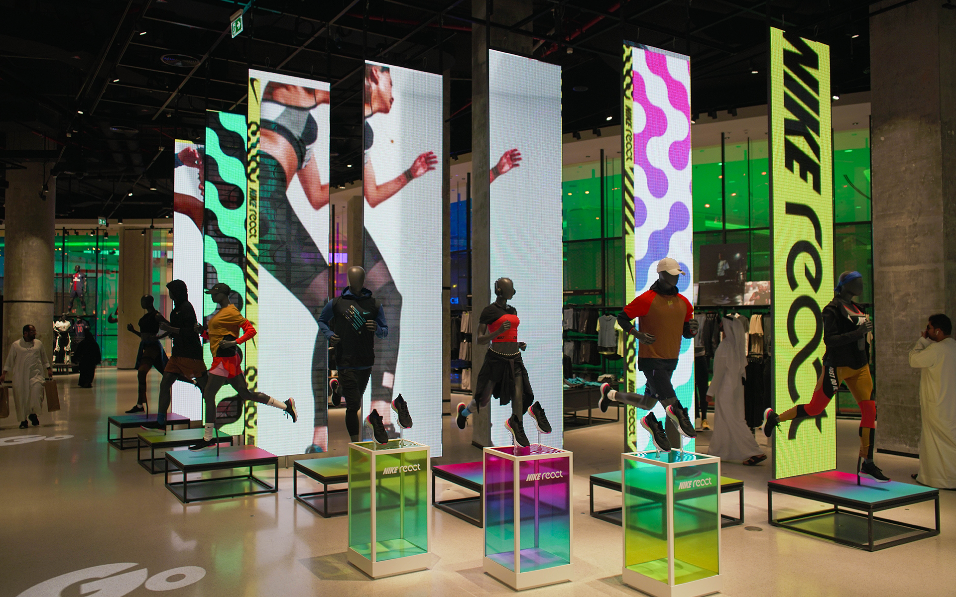 Una noche prueba Cortar Nike Reactland Dubai | UNIT9