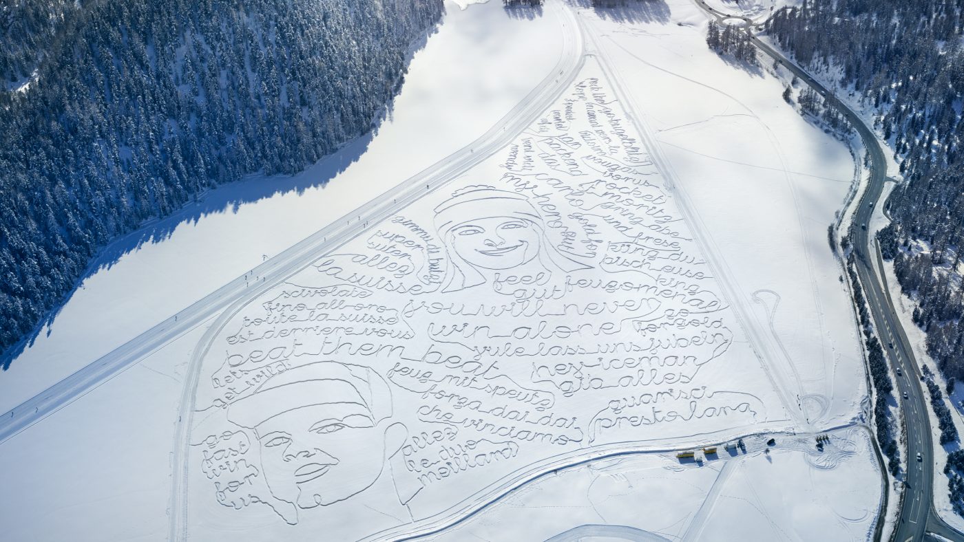 Swisscom: Snow Drawings